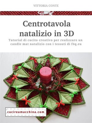 cover image of Centrotavola natalizio in 3D